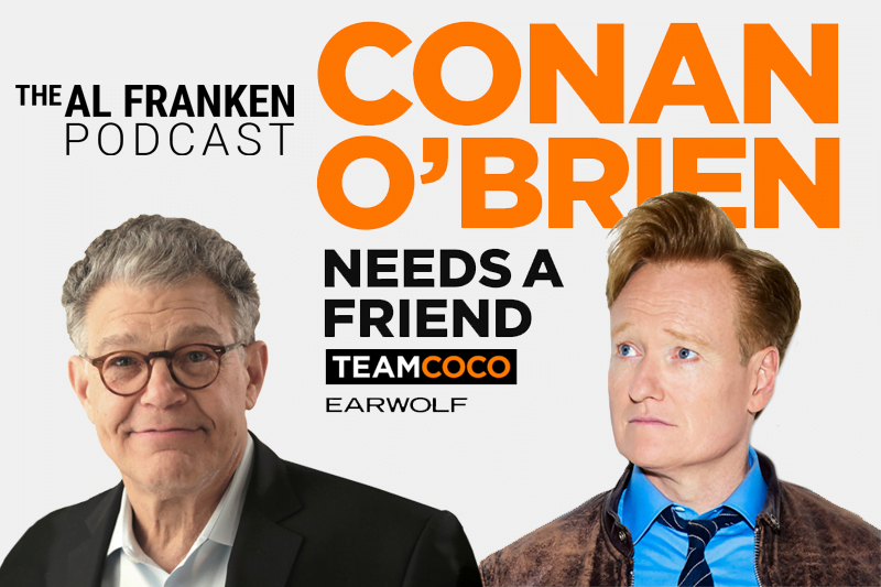 Al Franken and Conan O'Brien
